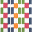 Thibaut Kasuri Green And Pink Fabric
