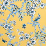Thibaut Yukio Yellow Fabric