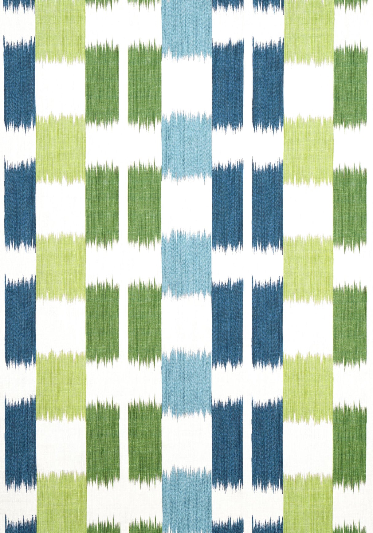 Thibaut KASURI Blue and Green Fabric