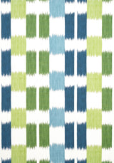 Thibaut KASURI Blue and Green Fabric