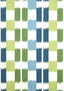 Thibaut KASURI Blue and Green Fabric
