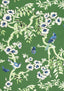Thibaut YUKIO Green Fabric
