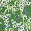 Thibaut Yukio Green Fabric