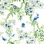 Thibaut Yukio Blue And Green Fabric
