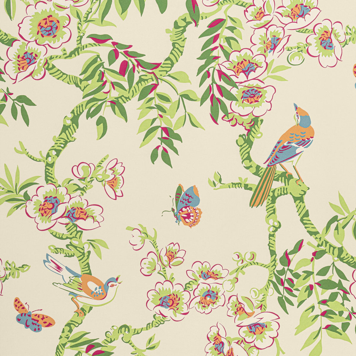 Thibaut Yukio Cream Fabric