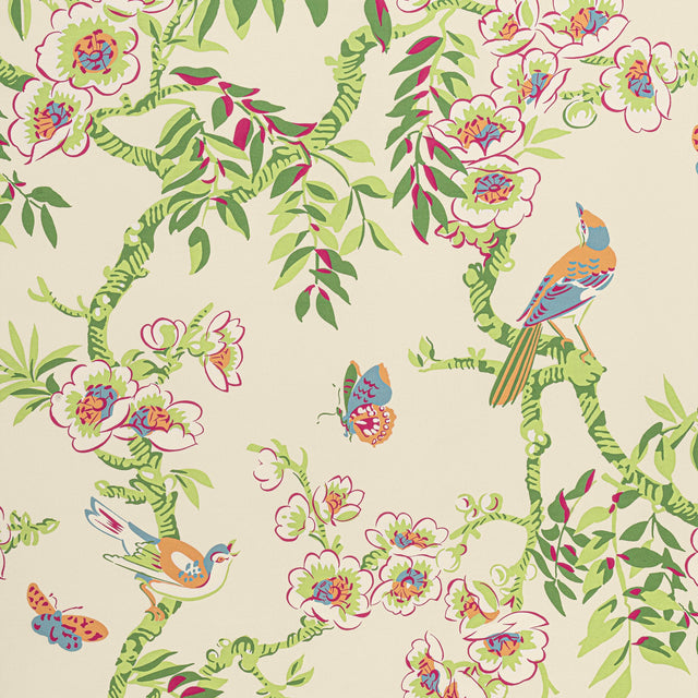Thibaut Yukio Cream Fabric