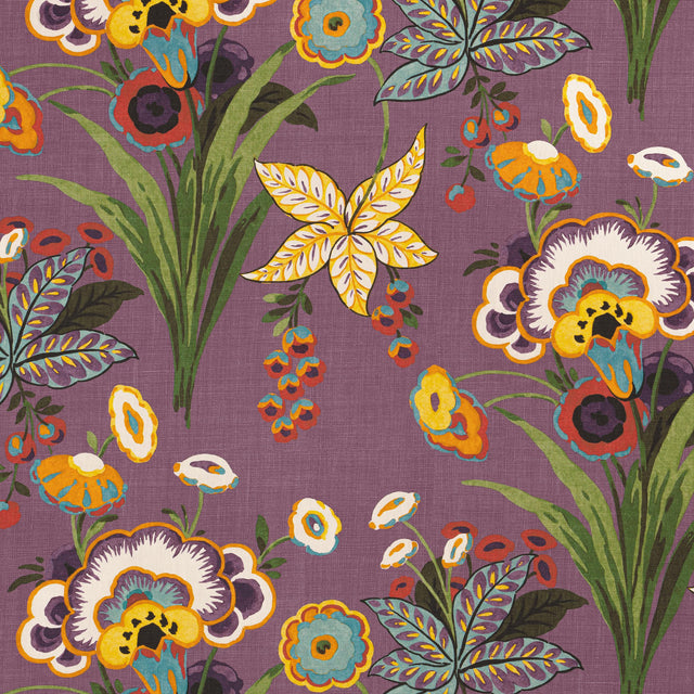 Thibaut Pasadena Plum Fabric