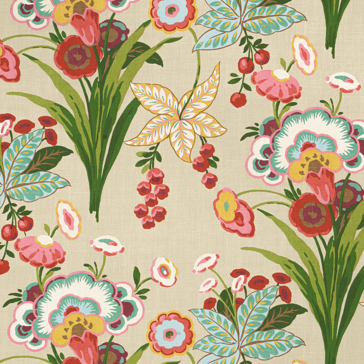 Thibaut Pasadena Cream Fabric