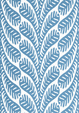 Thibaut GINGER Blue Fabric