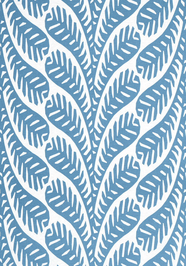 Thibaut GINGER Blue Fabric