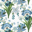Thibaut Pasadena Blue And Green Fabric