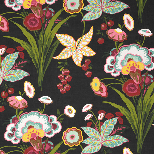 Thibaut Pasadena Black Fabric