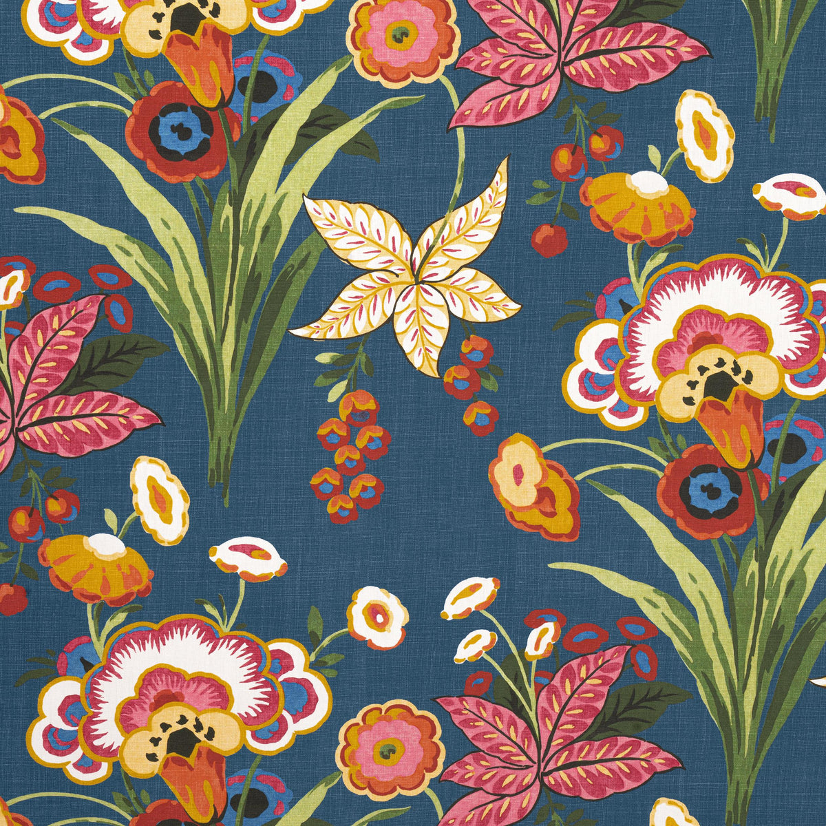 Thibaut Pasadena Navy Fabric