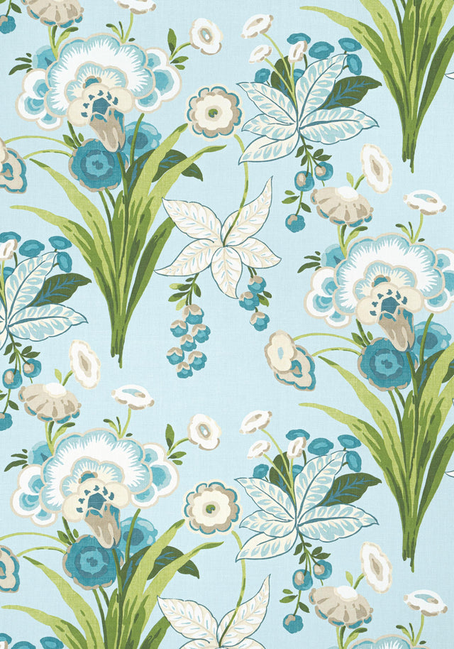 Thibaut PASADENA Spa Blue Fabric