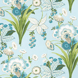 Thibaut Pasadena Spa Blue Fabric