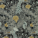 Thibaut Desmond Black And Charcoal Fabric