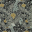 Thibaut Desmond Black And Charcoal Fabric