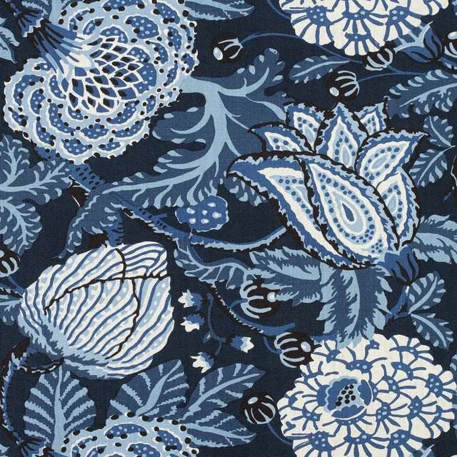 Thibaut Mitford Navy Fabric