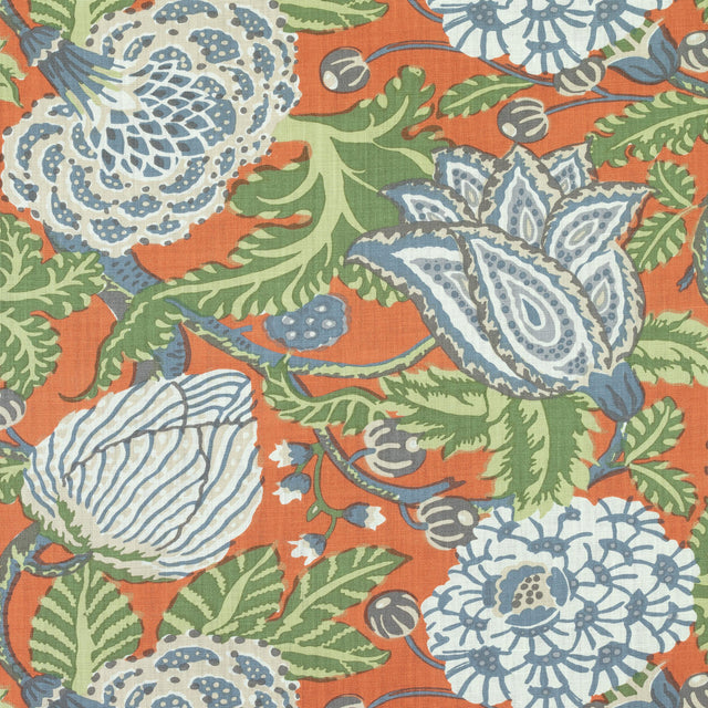 Thibaut Mitford Orange Fabric