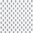 Thibaut Corwin Navy On White Fabric