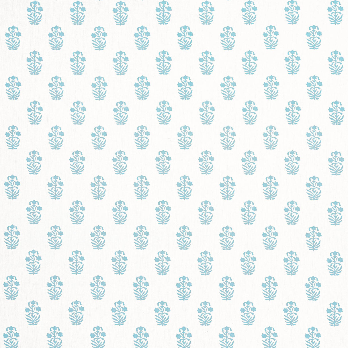 Thibaut CORWIN Seaglass on White Fabric