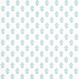 Thibaut CORWIN Seaglass on White Fabric