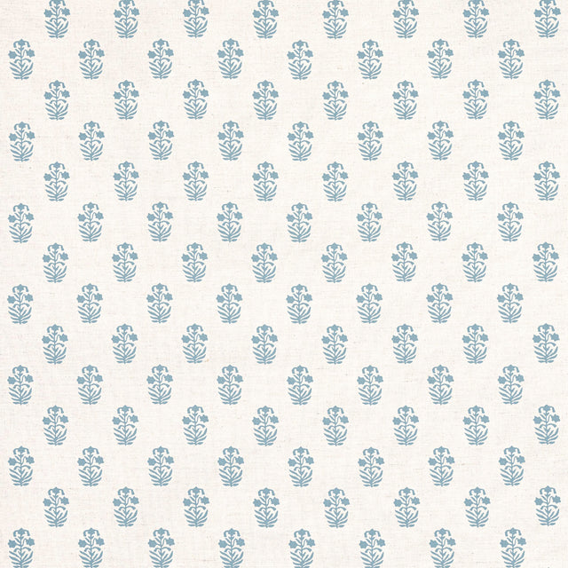 Thibaut Corwin Slate On Natural Fabric