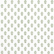 Thibaut Corwin Green On White Fabric