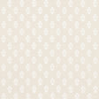 Thibaut CORWIN White on Natural Fabric