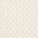 Thibaut CORWIN White on Natural Fabric
