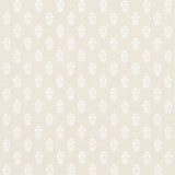 Thibaut Corwin White On Natural Fabric