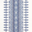 Thibaut AKOLA STRIPE Blue and White Fabric