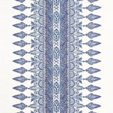 Thibaut AKOLA STRIPE Blue and White Fabric