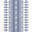 Thibaut Akola Stripe Blue And White Fabric