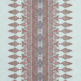 Thibaut AKOLA STRIPE Raspberry and Teal Fabric