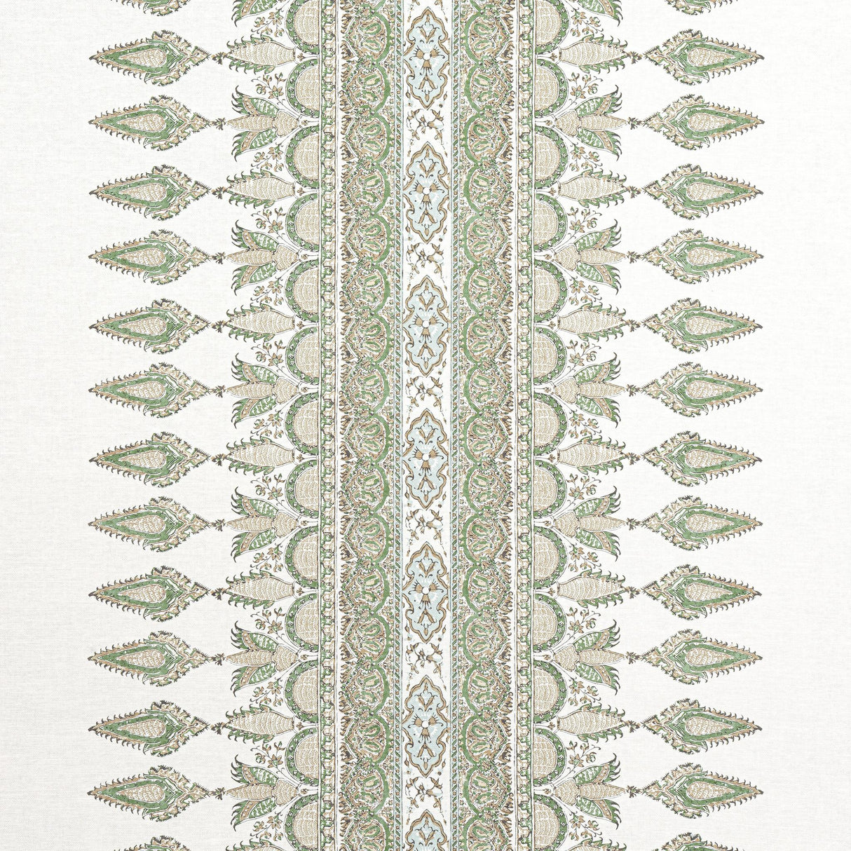 Thibaut AKOLA STRIPE Green Fabric