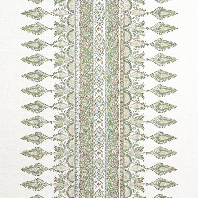 Thibaut AKOLA STRIPE Green Fabric
