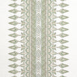 Thibaut Akola Stripe Green Fabric