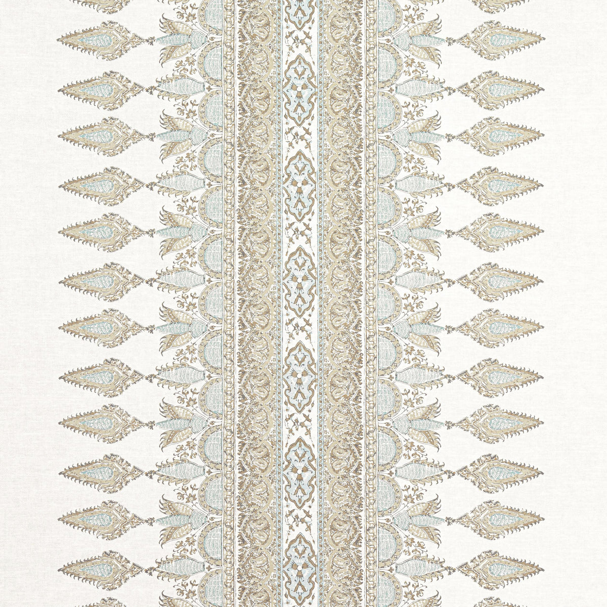Thibaut Akola Stripe Beige Fabric