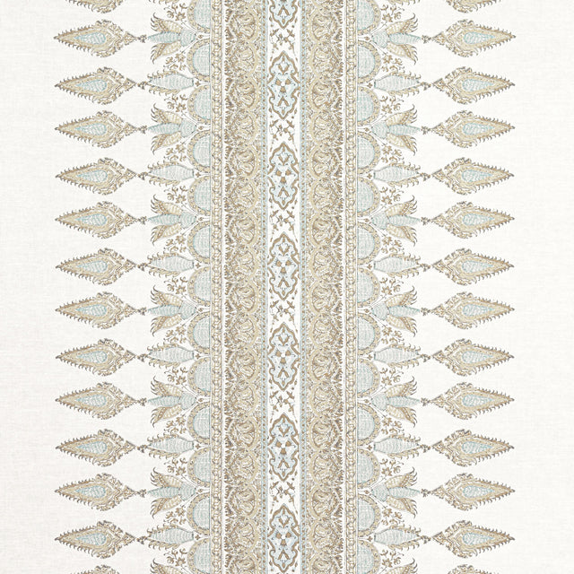 Thibaut Akola Stripe Beige Fabric