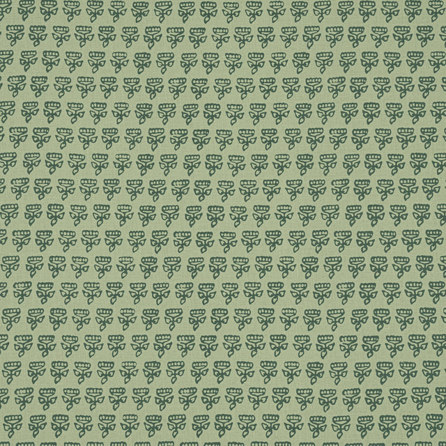 Thibaut Mimi Green Fabric
