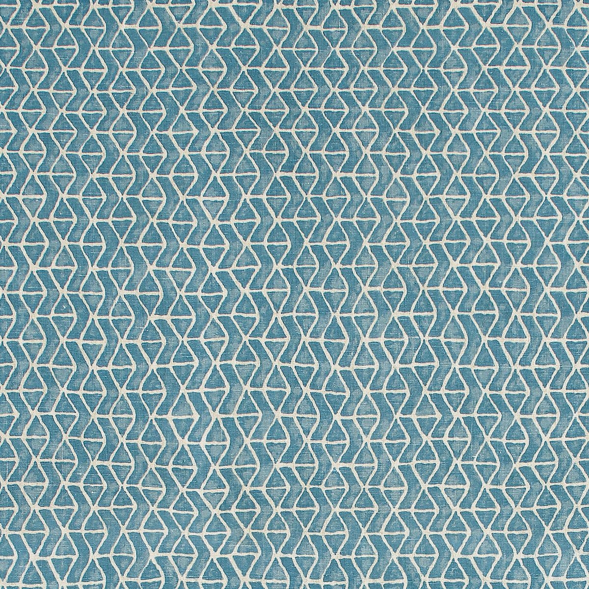 Thibaut Stony Brook Spa Blue Fabric