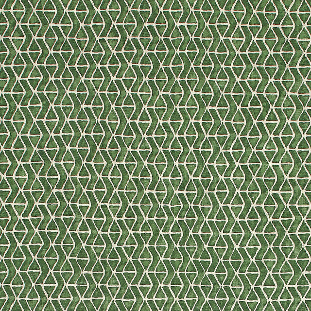 Thibaut Stony Brook Green Fabric