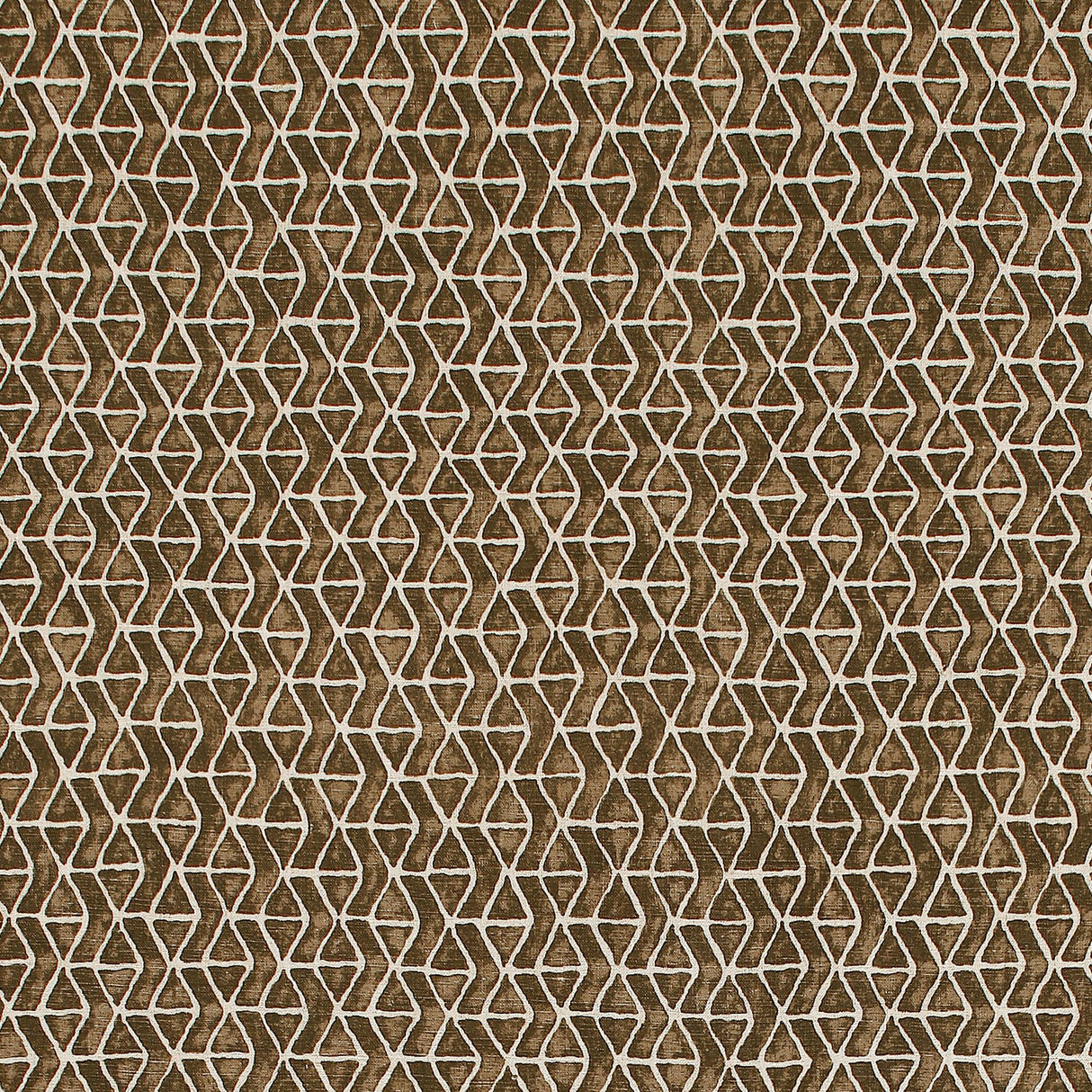 Thibaut STONY BROOK Brown Fabric
