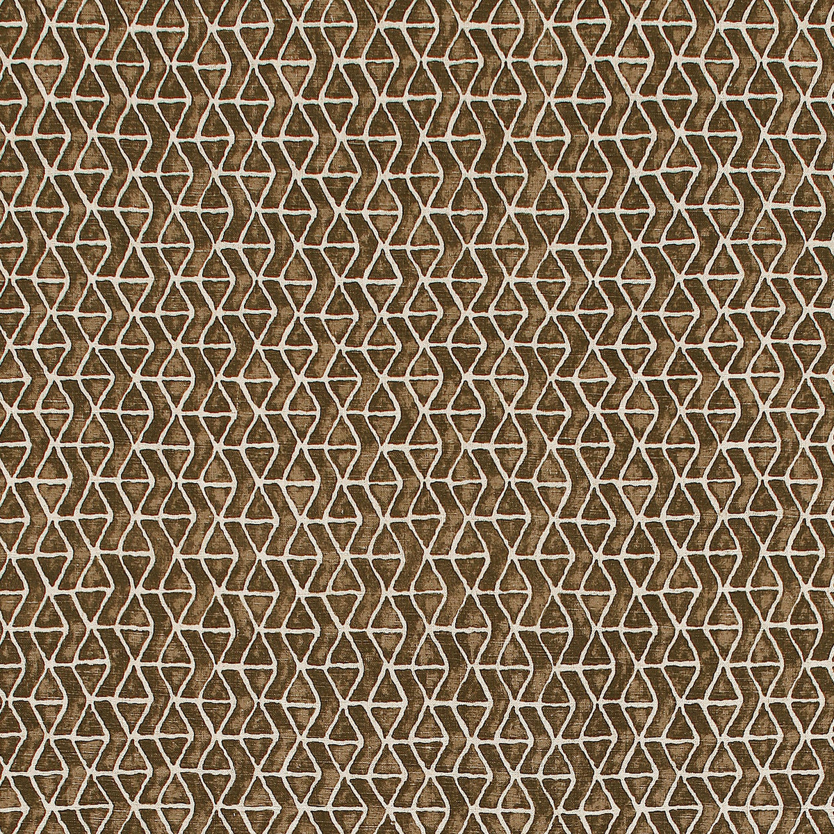 Thibaut Stony Brook Brown Fabric