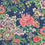 Thibaut PEONY GARDEN Navy Fabric
