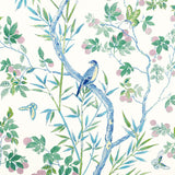Thibaut CLAIRE Blue and Green Fabric