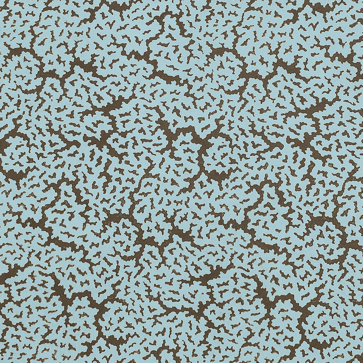 Thibaut MALDIVES Spa Blue and Brown Fabric