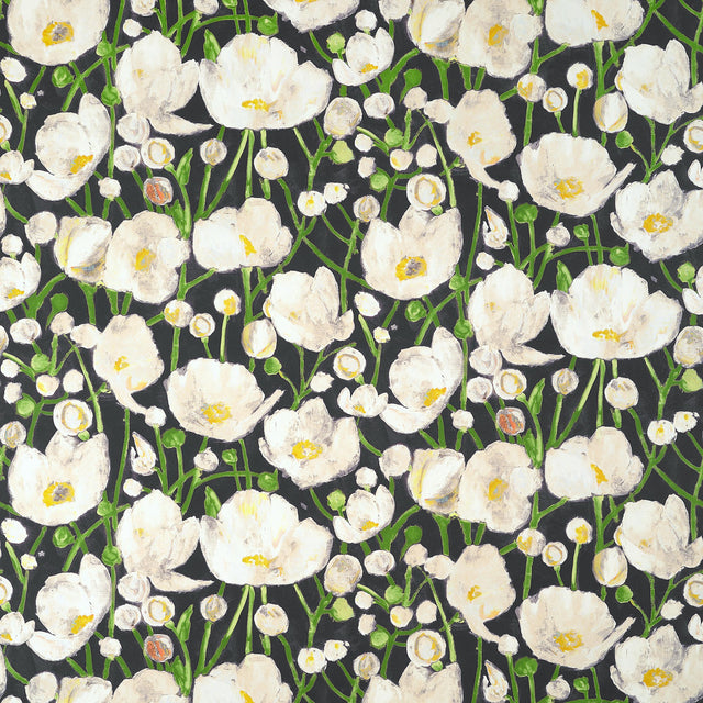Thibaut Tivoli Black Fabric