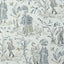 Thibaut Royale Toile Grey Fabric
